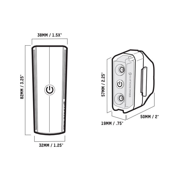 Dayblazer400FR65RRComboAlt2 Blackburn DAYBLAZER 400 FRONT and CLICK USB REAR - Image 3