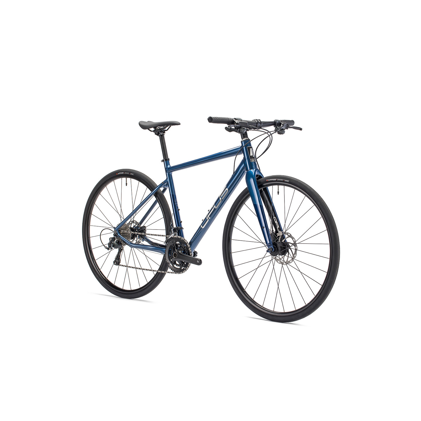 FortitudeFBTiagra-CrystalBlue-Front Opus Fortitude Flatbar Tiagra - Image 2